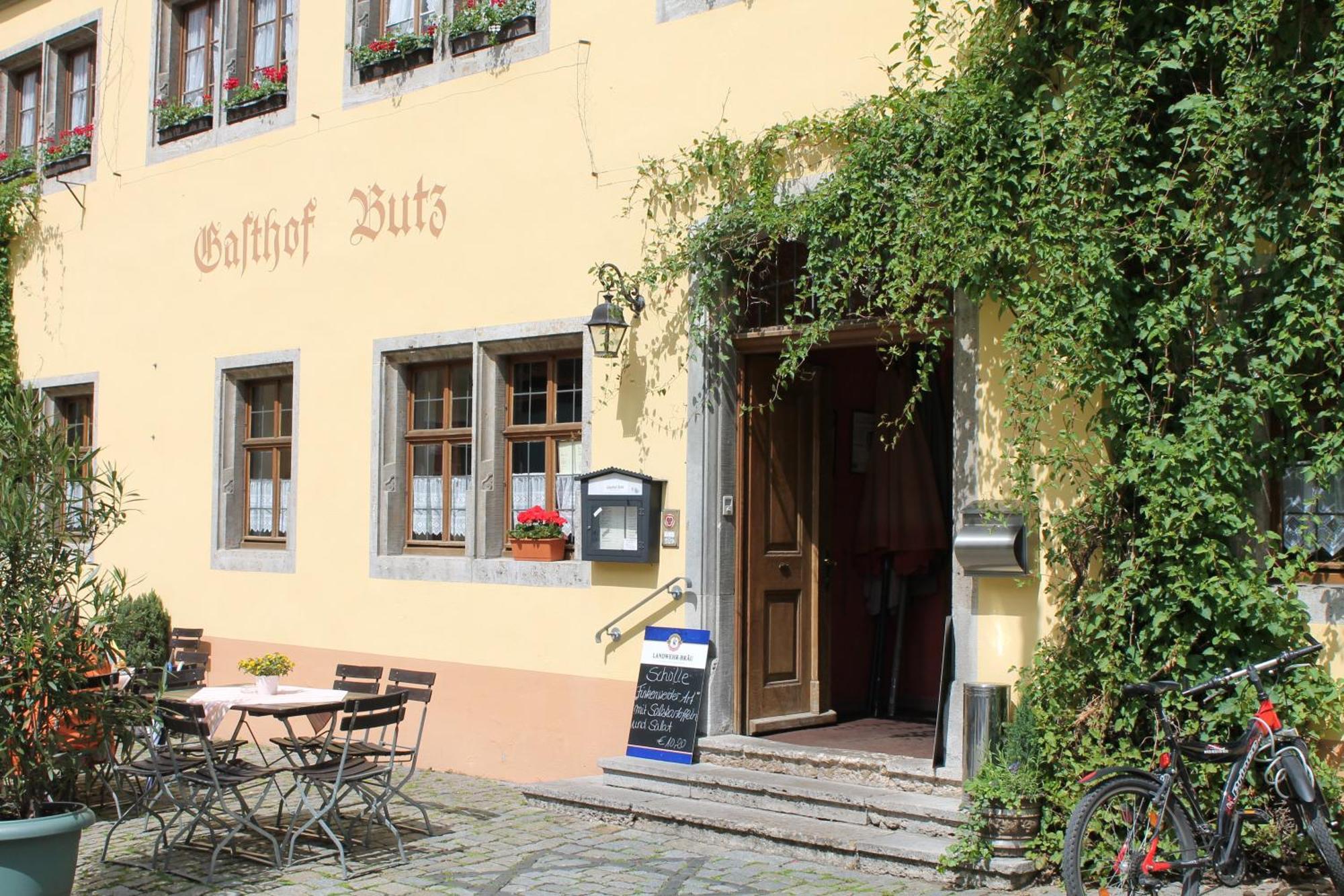 Hotel Gasthof Butz Rothenburg ob der Tauber Exterior foto