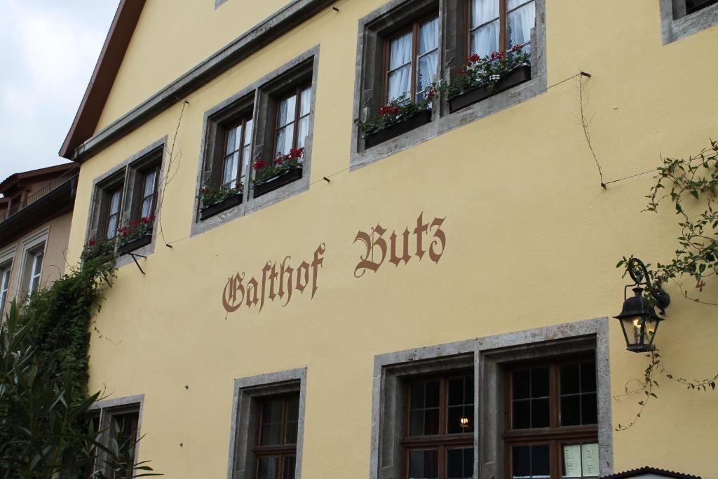 Hotel Gasthof Butz Rothenburg ob der Tauber Exterior foto